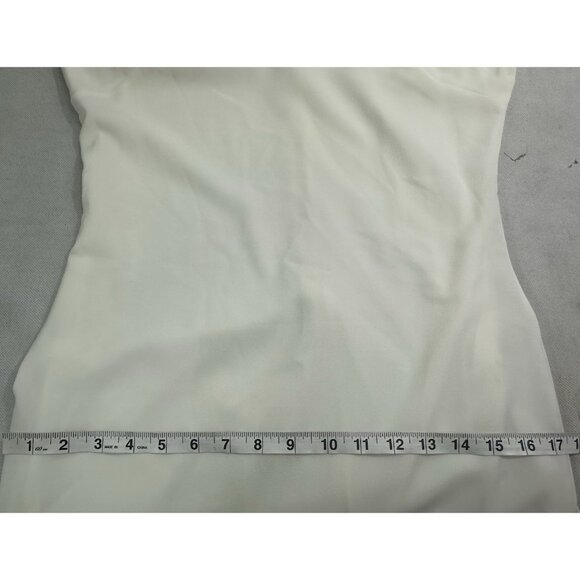 Dress the Population Beth Overlay Dress White Womens M Read - Picture 10 of 11